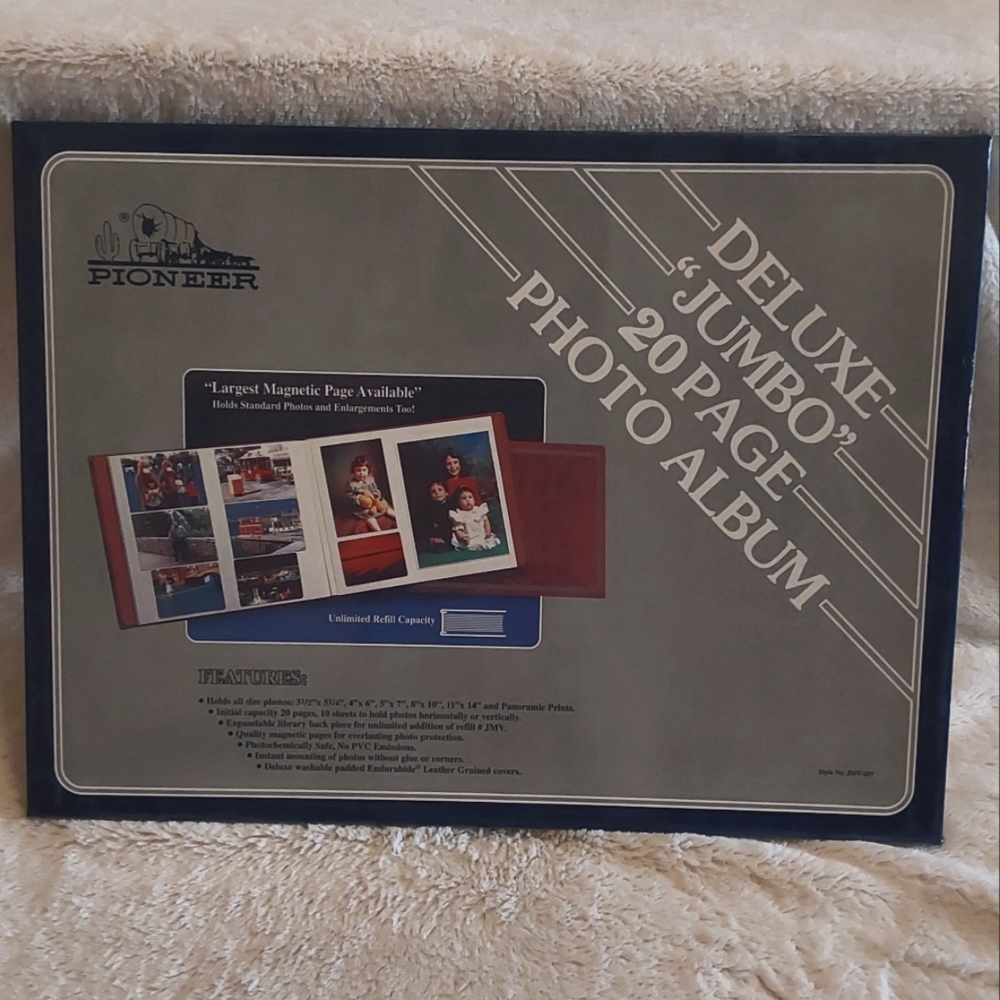 🌺 NIB Pioneer JMV-207 Magnetic Photo Album